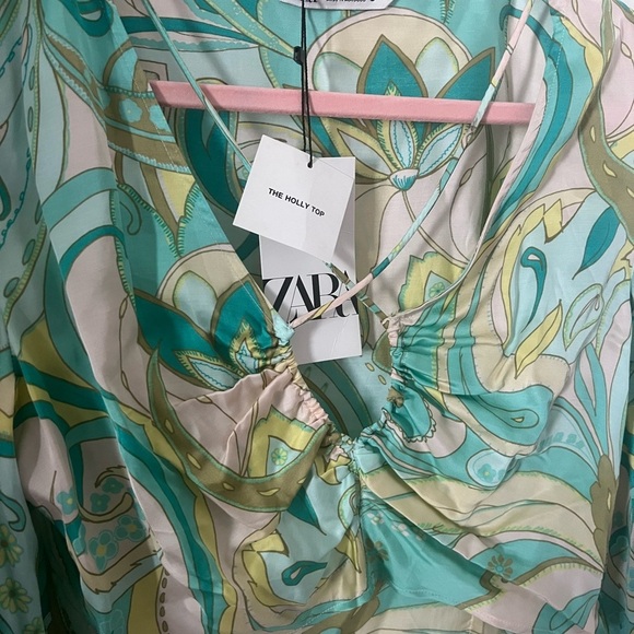 Stylish Multicolor Women's Top Size Large - Picture 6 of 12